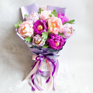 Bukiet z kwiatami (rozmiar M)