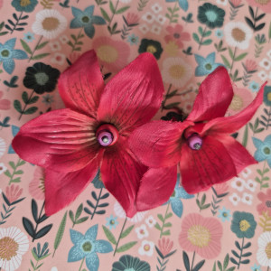 Kolczyki lekkie kwiaty