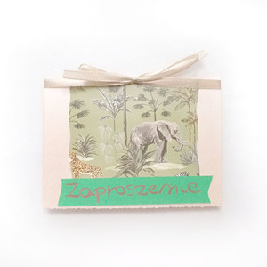 ogólne zaproszenie bez tekstu,  słoń zaproszenie na imprezę, zaproszenie ze słoniem, zaproszenie na 18, zaproszenia na różne okazje, eko zaproszenia, boho zaproszenia