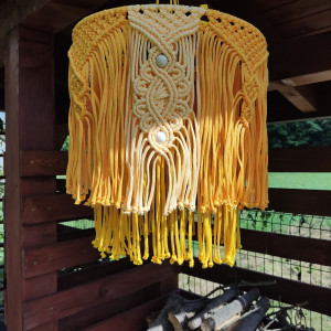 Abażur w stylu Boho