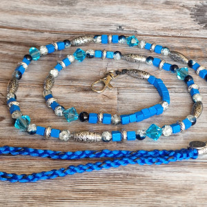 Smycz dla psa, ringówka, wodzik, show leash