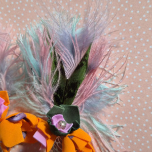 Klipsy piora lekkie dlugie