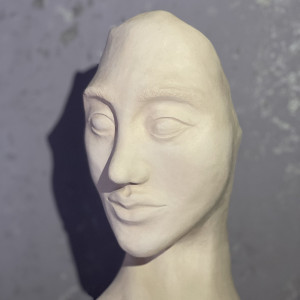 RZEŹBA Twarz Kobiety