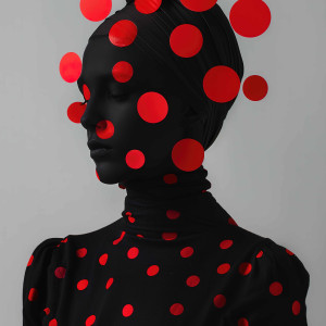 Red dots - Wydruk - Fotografia