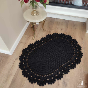 Dywan owalny ze sznurka 70cmx100cm