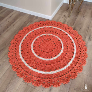 Dywan okrągły ze sznurka 130cm