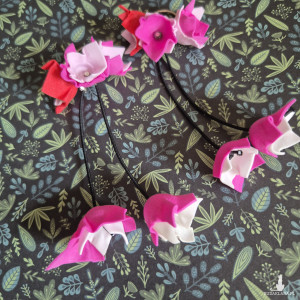 Kolczyki kwiaty leciutkie