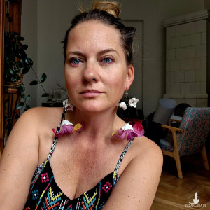 Kolczyki kwiaty leciutkie