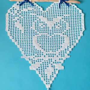 Szydełkowa zawieszka "Sowa"