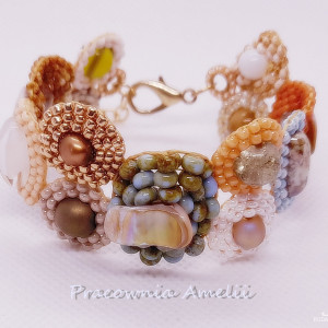 koralikowa rabatka natural