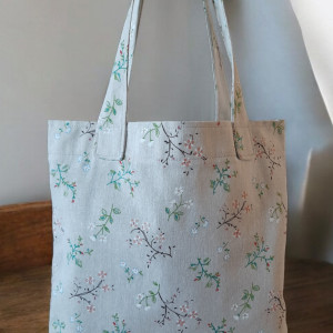 Torba z bawełny na zakupy do pracy i szkoły