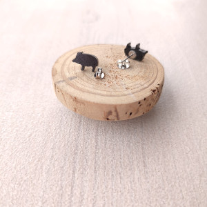 Kolczyki dziki, dzik