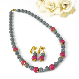 Komplet Akcent różu