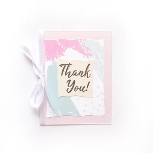 pastelowe podziękowania, dziękuję kartka, kartka thank you, kartka z podziękowaniem, kartki podziękowania, podziękowanie karnety,  pastelowe kartki
