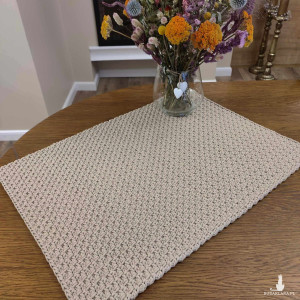 Podkładka ze sznurka bawełnianego 3mm 50cmx70cm