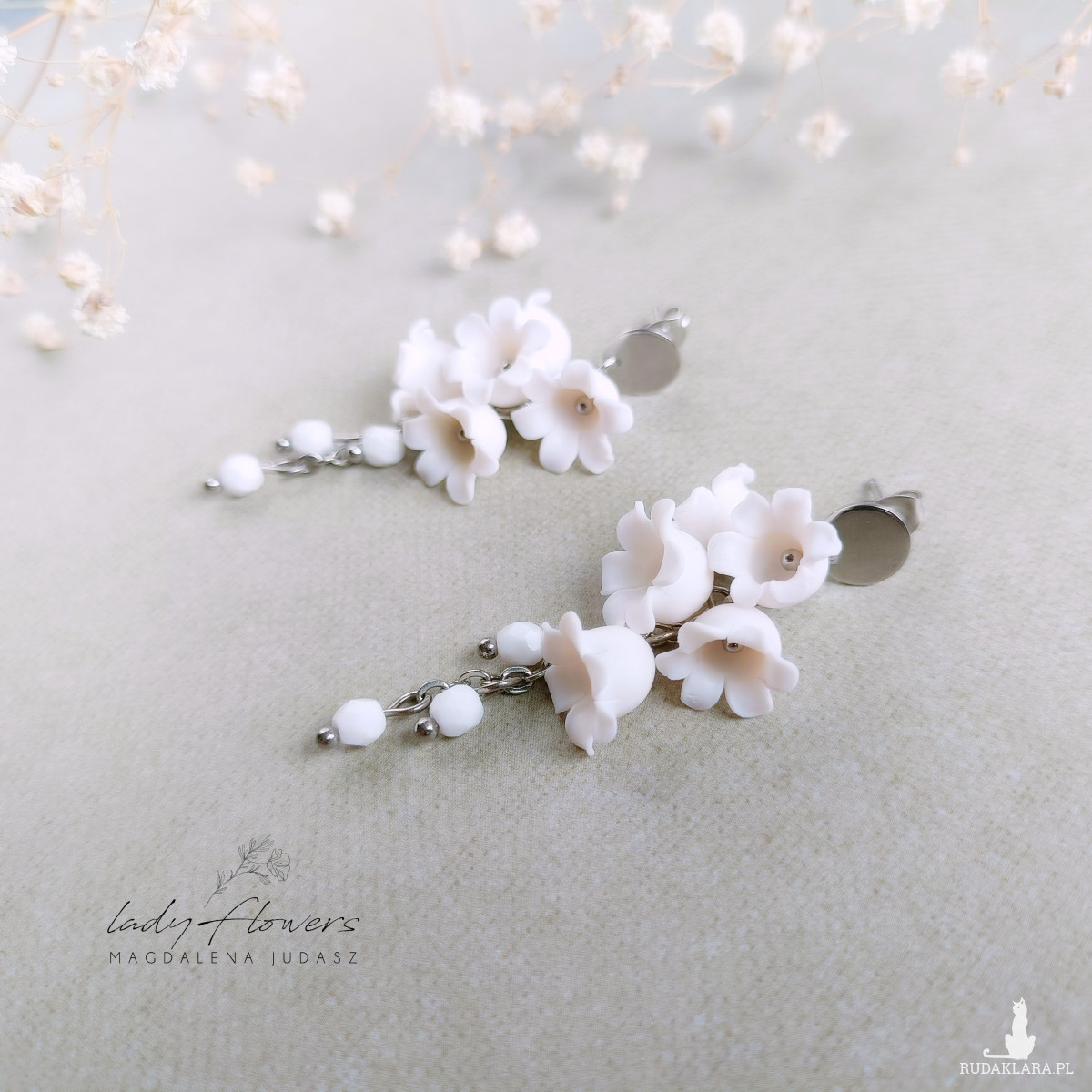 Kolczyki z konwaliami