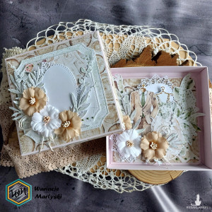 Kartka ślubna /garderobiana/