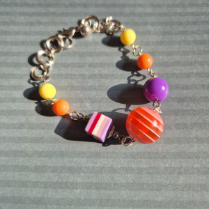 Bransoletka kolorowa uniwersalna