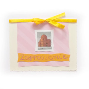 pastelowe zaproszenie ogólne, zaproszenie na różne okazje, afryka zaproszenie, architektura zaproszenie, podróże zaproszenie, zaproszenie uniwersalne