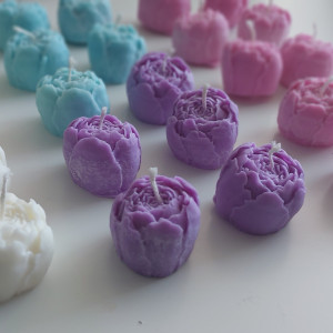 Świeca sojowa Kwiat piwonia