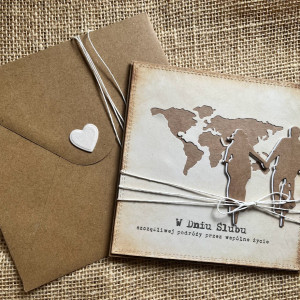 217,Kartka na ślub w szczęśliwą podróż