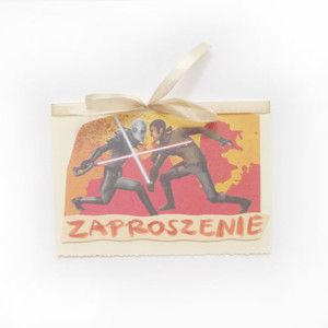 chłopiec zaproszenie na urodziny, star wars zaproszenie dla chłopaka, zaproszenie z gwiezdnymi wojnami, komiksowe zaproszenie, zaproszenie na imprezę, zaproszenia na różne okazje