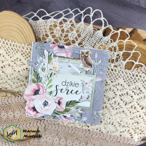 Kartka uniwersalna "Dzikie serce"