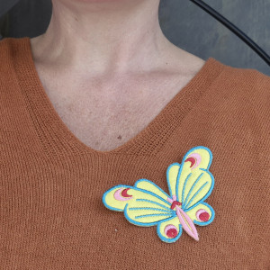 Naszywka naprasowanka motyl