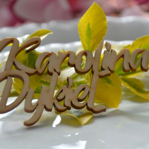 Winietki ślubne , Winietki ślubne na stół, Winietki ślubne na stół weselny