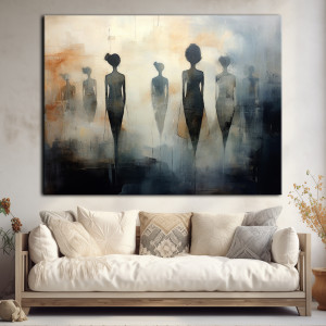 Wiktoriańska Praga - Obraz na płótnie 50x70cm - Druk, Blejtrama - Impresjonizm, Loft #10