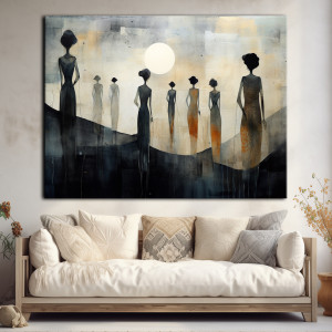 Wiktoriańska Praga - Obraz na płótnie 50x70cm - Druk, Blejtrama - Impresjonizm, Loft #11