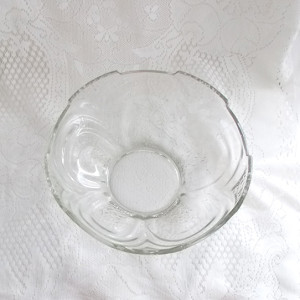 prl naczynia, prl szkło, prl misa szklana, prl miska ze skła, vintage misa na owoce, retro misa na owoce, prl patera szklana, vintage patera szklana