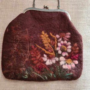 Torba z czesanki merynosa