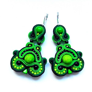 kolczyki sutasz Grassy