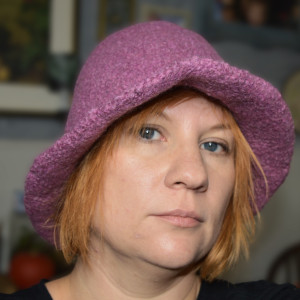 Kapelusz z wełny filcowanej