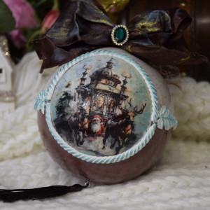 Bombka, bombki  na choinkę, dekoracja świąteczna