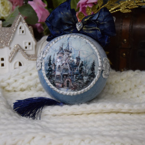 Bombka, bombki  na choinkę, dekoracja świąteczna