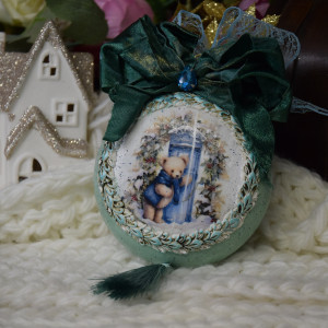 Bombka, bombki  na choinkę, dekoracja świąteczna