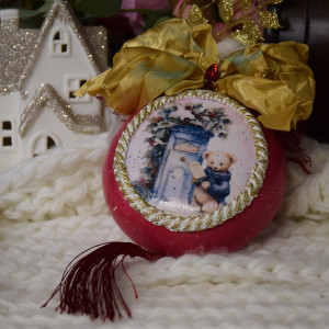 Bombka, bombki  na choinkę, dekoracja świąteczna