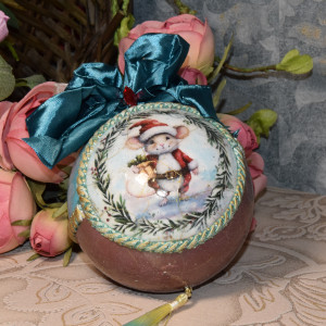 Bombka, bombki  na choinkę, dekoracja świąteczna