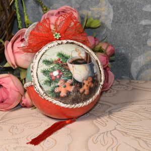 Bombka, bombki  na choinkę, dekoracja świąteczna