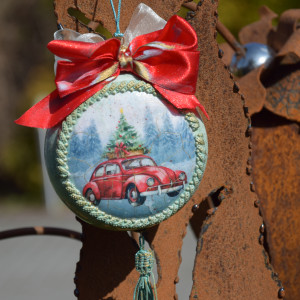 Bombka, bombki  na choinkę, dekoracja świąteczna