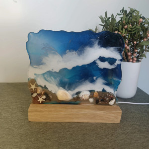 Lampka dekoracyjna z motywem morskim