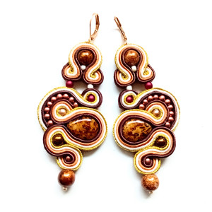 kolczyki sutasz Sweet Honey