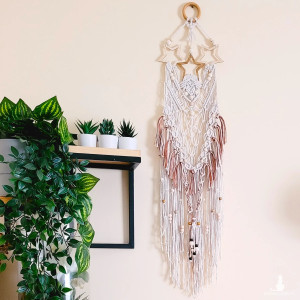 Makrama z gwiazdkami