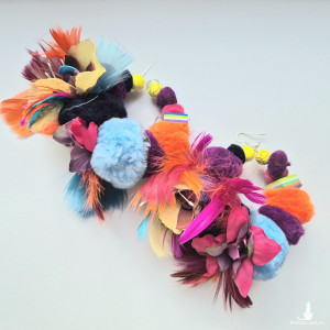 Kolczyki boho duże szaleństwo