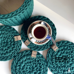 Podkładki pod kubki.