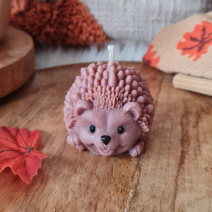 Świeca sojowa jeżyk jesień