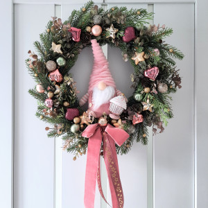 Wianek Różowy Skrzat