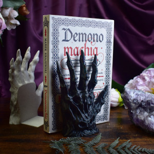 Podpórki do książek - Ręka demona - CZARNA - Soulbound #1